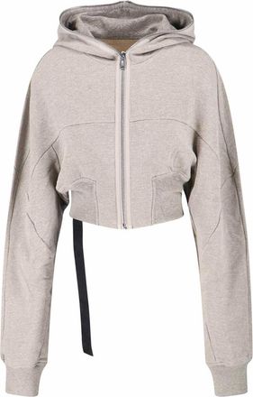 Rick Owens Felpa Crop