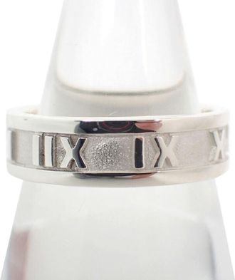 Tiffany & Co. Sterling Silver 925 Band Ring (Pre-Owned)
