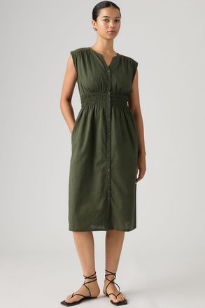 Levi's Abito longuette Beatrice - Donna - XS - Verde / Deep Depths