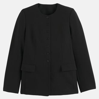 La Redoute Collections Getailleerd jasje met ronde hals