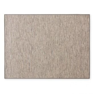 Oviala Alfombra rectangular de polipropileno de 160x230 cm en tierra