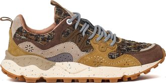 Flower Mountain Yamano 3 Suede Wool Knit Sneakers