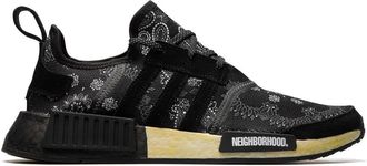 adidas x Neighborhood NMD R1 Paisley sneakers - unisex - Rubber/Fabric/Mesh - 5 - Black