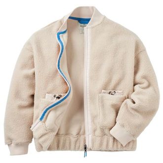 Passenger Lucia Recycled Sherpa Fleece Fleecejacke f&uuml;r Damen | beige