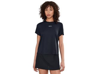 Craft Hypervent T-Shirts Womens T Shirt Black : MD, Elastane/Polyester