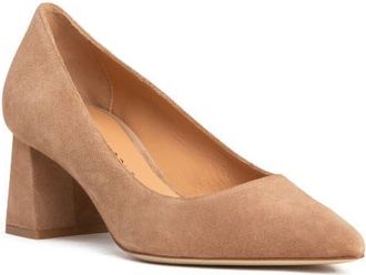 BEAUTIISOLES Corina Pointed Toe Pump in Camel at Nordstrom, Size 36.5