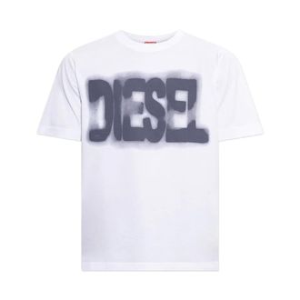 Diesel Heren, Tops, Wit, Maat: XL
