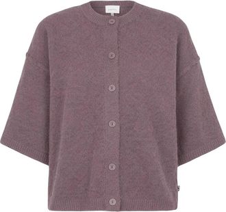 Dante6 Hiara Cardigan - Dames - Truien - Paars - Maat: XL Wol