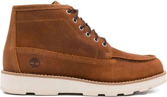Timberland Brit Mid Lace - Heren - Veterlaarzen - Bruin - 40 1/2 EU - Leer - Schoenen