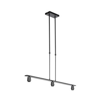 QAZQA Pendant Light Black Without Shade - Combi 3 Deluxe