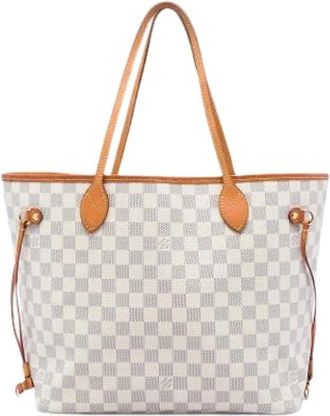 Louis Vuitton Pre-owned Neverfull MM - Dames - Vintage Shopper - Wit - ONE Size - Vintage