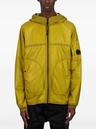 C.P. Company Giacca con cappuccio e zip - Giallo