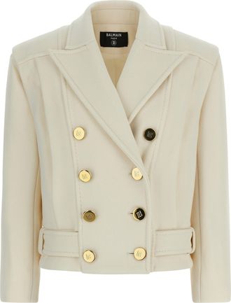 Balmain Double-breasted Coat