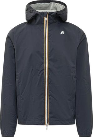 K-Way Jack Stretch Nylon Jersey - Heren - Zomerjassen - Blauw - S - Nylon - Jassen