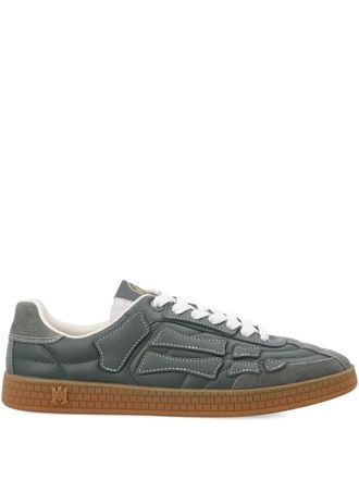 Amiri Pacific Bones leather sneakers - Green