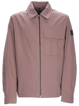 Belstaff Cargo Polyamide Lightweight Overshirt Jacket