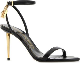 Tom Ford Leather Sandal - Black