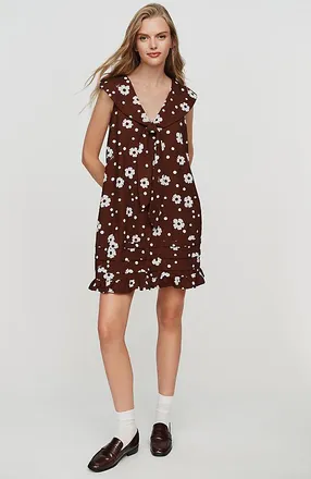 Lisa Says Gah Frances 100% Cotton Mini Dress