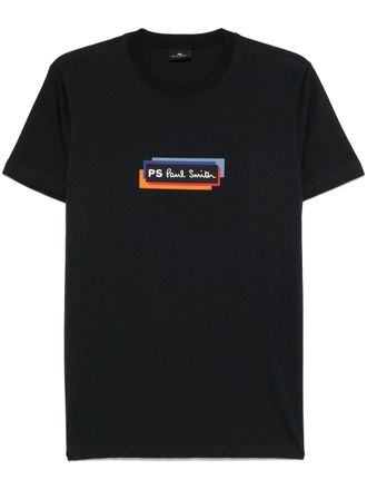 Paul Smith Logo-Print-T-Shirt