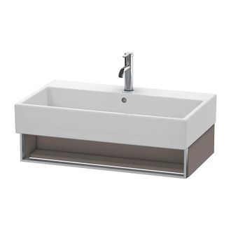 Duravit Mueble De Pared Duravit Vero Air 58,4 X 43,1 Cm, 1 Compartimento Abierto, Para Vero Air 235080, Color (frente/cuerpo): Decoraci&oacute;n Basalto Mate - Va602