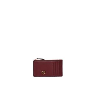 Pinko Airone Cardholder - Accessories - Mujer - Marr&oacute;n - ONE SIZE
