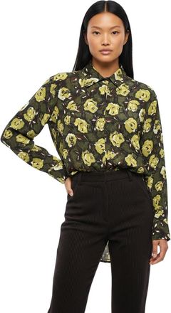 Parosh Multicolor Regular Floral Shirt