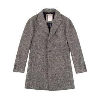 Bob Hombre, Abrigos, Gris, Talla: M