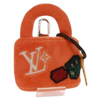 Louis Vuitton Portachiavi in pelliccia Pre-owned - - Pre-owned - Donna - Arancione - ONE SIZE