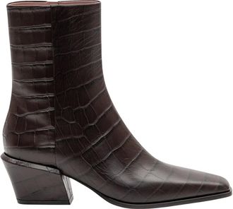 PARIS TEXAS Schoenen, Dames, Bruin, 37 1/2 EU, Leer, Bettina Enkellaars 50