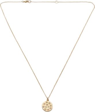 Brooke Gregson 14K yellow gold Mini Mars Diamonds necklace - Oro