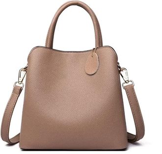 Generic Handbags Women Bags Female Croosbody, Compatible For Small Casual Tote Bag(Khaki)