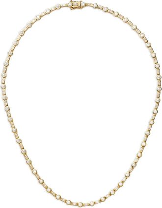 Missoma Lucy Williams necklace - women - 18kt Gold Plated Brass/Cubic Zirconia - One Size
