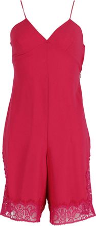 Maje Isadora Romper in roze polyester