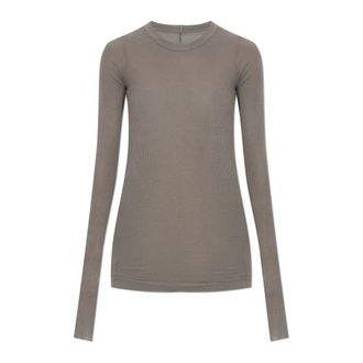 Rick Owens Dames, Tops, Grijs, Maat: XS Zijde