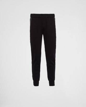 Prada Sweatpants with Re-Nylon details