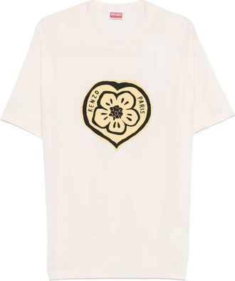 Kenzo T-Shirt mit Blumengrafik