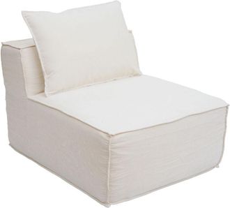 Hhg Sill&oacute;n/accesorios Para Sof&aacute; Hhg-398, Sill&oacute;n Lounge, Sill&oacute;n Tapizado, Parte Central, Tela/tejido (300 G/m&sup2;) 63 X 75 X 97 Cm, Gris Oscuro