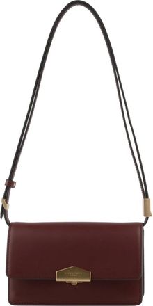 Pourchet Tassen, Dames, Rood, ONE Size, Leer, Anjou Schoudertas