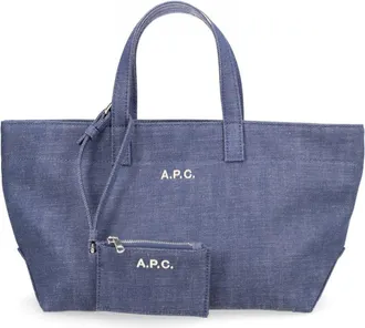A.P.C. Drummer Small Detachable Pouch Tote Bag