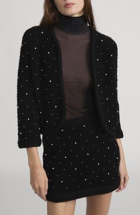 Frame Denim The Embellished Jacket in Black at Nordstrom, Size X-Large