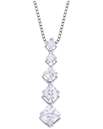 Genevive Silver Plated Necklace
