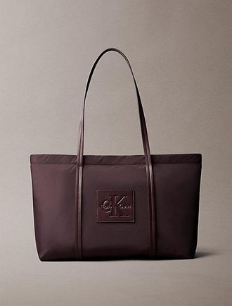 Calvin Klein Bolso Tote Con Logo Monograma Grabado