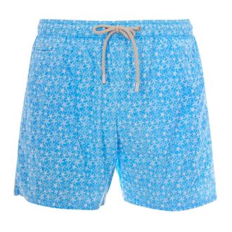 MC2 Saint Barth Beachwear, male, Blue, Size: XL Lighting Micro Stretch - Ultralight Stretch Swim Short