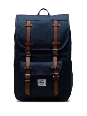 Herschel medium 21L Herschel Little America backpack - unisex - Recycled Polyester/Polyethylene vinyl acetate (PEVA) - One Size - Blue