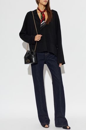 Dolce & Gabbana Straight-leg Jeans, Womens, Navy Blue