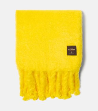 Mantas Ezcaray Color Lovers mohair and wool-blend throw