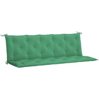 vidaXL Cojines De Jard&iacute;n De Banco 2 Pcs 180x50x7cm Tela De Oxford