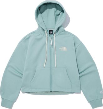 The North Face (WMNS) THE NORTH FACE Essential Hooded Zip Up Jacket Teal NJ5JN81C