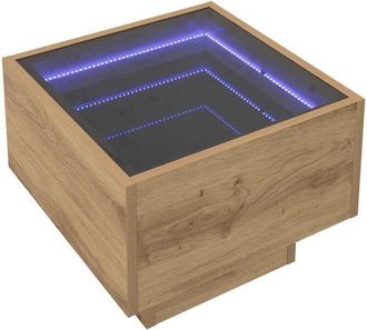 vidaXL Vidaxl - Mesa de Café Roble artisan 40 x 40 x 30 cm Madera contrachapada