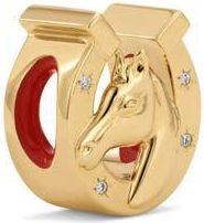 Adina Reyter Diamond Horse Head Big Bead Charm in 10K Yellow Gold at Nordstrom